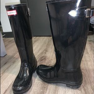Hunter rain boots